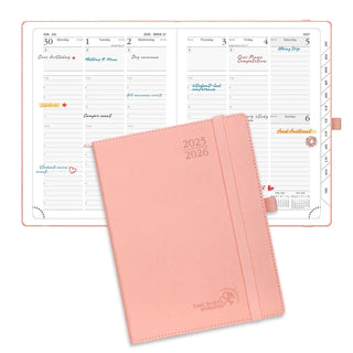 2025-2026 Academic Weekly Planner Medium Szie 6.5x8.5