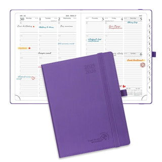 2025-2026 Academic Weekly Planner Medium Szie 6.5x8.5