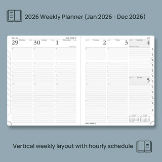 POPRUN 2025 Weekly Planner