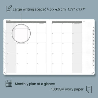 POPRUN 2026 Weekly Planner