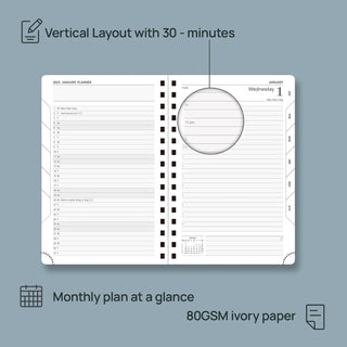 POPRUN 2025 Daily Planner