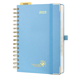 POPRUN 2025 Daily Planner Haze Blue