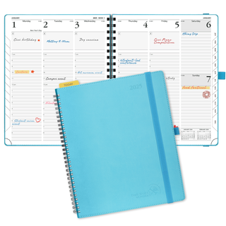 POPRUN 2025 Weekly Planner