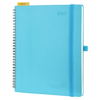 POPRUN 2025 Weekly Planner Donau Blue