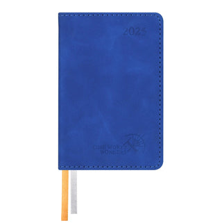 POPRUN 2025 Weekly and Monthly Planner Royal Blue