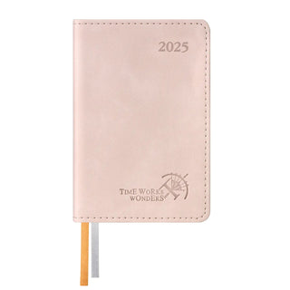 POPRUN 2025 Weekly and Monthly Planner Soft Pink