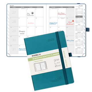 POPRUN 2025 Monthly Planner