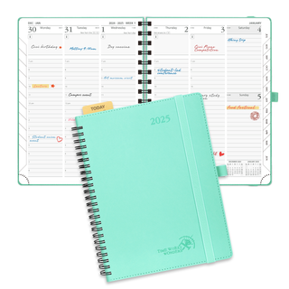 POPRUN 2025 Weekly Planner