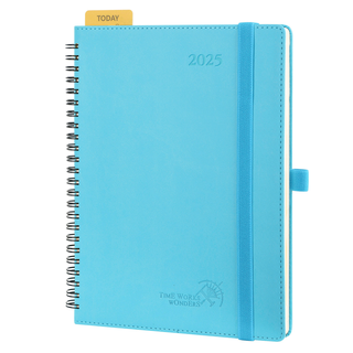 POPRUN 2025 Weekly Planner Donau Blue