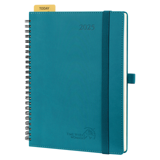 POPRUN 2025 Weekly Planner Pacific Green