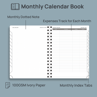 POPRUN 2026 Monthly Planner