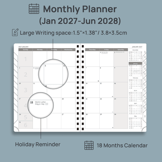 POPRUN 2026 Monthly Planner