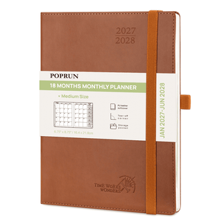 POPRUN 2026 Monthly Planner