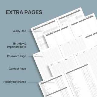 POPRUN 2026 Monthly Planner