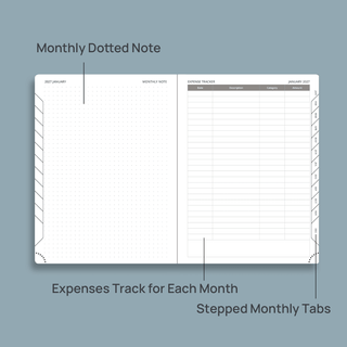 POPRUN 2026 Monthly Planner