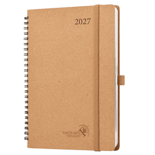 POPRUN 2025 Weekly Planner Desert Brown