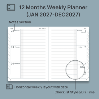 POPRUN 2027 Week Planner