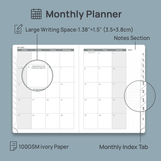 POPRUN 2027 Week Planner