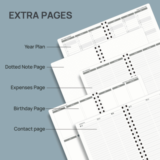 POPRUN 2027 Week Planner