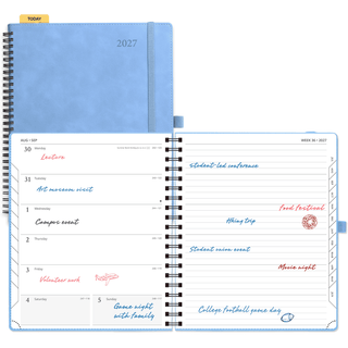 POPRUN Weekly Planner Ceiling Blue
