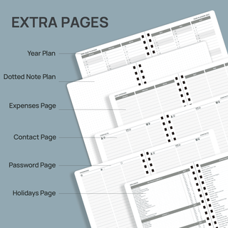 POPRUN 2026 Weekly Planner