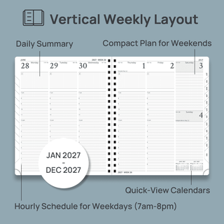 POPRUN 2027 Week Planner