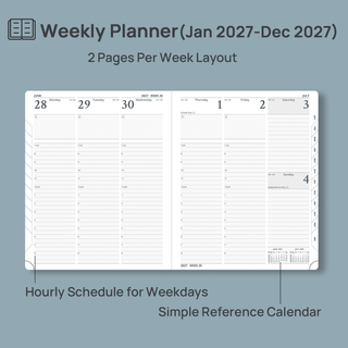 POPRUN 2027 Week Planner