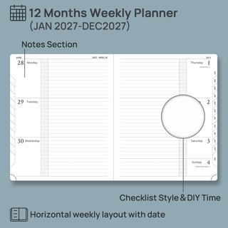 POPRUN 2027 Week Planner