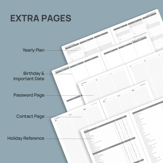 POPRUN 2025 Monthly Planner