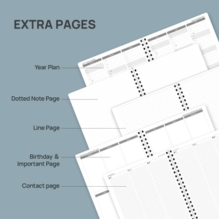 POPRUN 2027 Monthly Planner