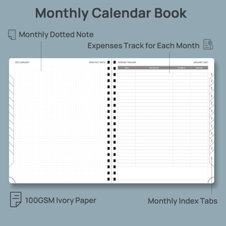 POPRUN 2027 Monthly Planner