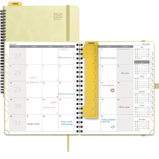 POPRUN 2026-2027 Academic Planner Beige