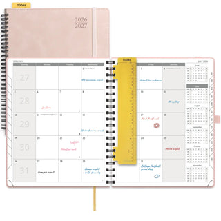 POPRUN 2026-2027 Academic Planner Pink