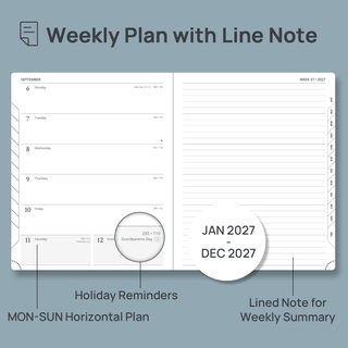 POPRUN Weekly Planner