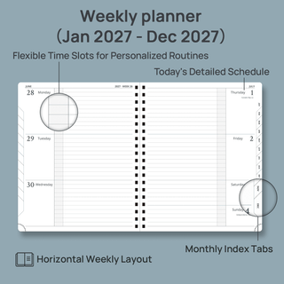 POPRUN 2027 Week Planner