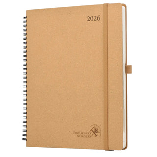 POPRUN 2025 Weekly Planner Desert Brown