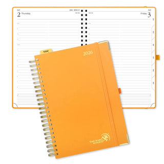 POPRUN 2026 Daily Planner Orange
