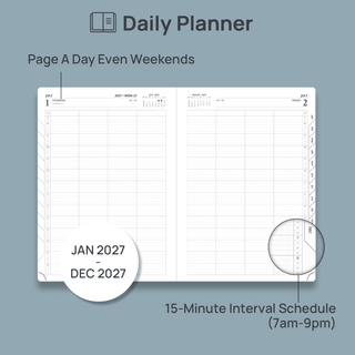 POPRUN 2027 Daily Planner