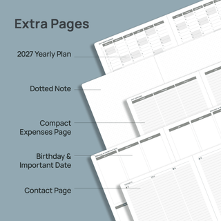 POPRUN 2027 Daily Planner