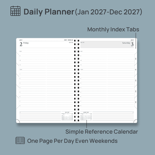 POPRUN 2027 Daily Planner