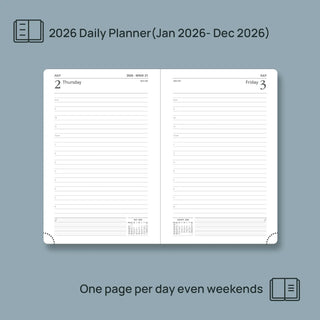 POPRUN 2026 Daily Planner