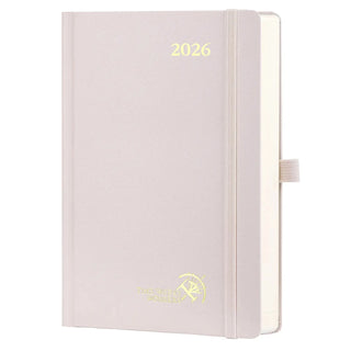 POPRUN 2026 Daily Planner Light Pink