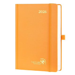 POPRUN 2026 Daily Planner Orange