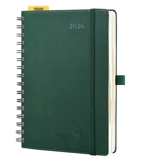 POPRUN 2026 Daily Planner Forrest Green