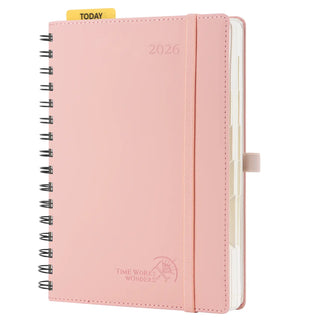 POPRUN 2026 Daily Planner Pink