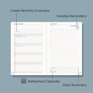 POPRUN 2027 Daily Planner
