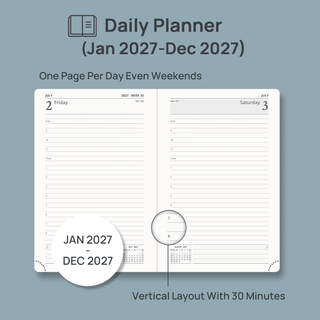 POPRUN 2027 Daily Planner