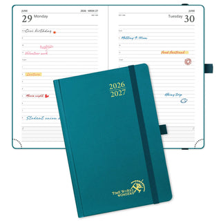 POPRUN 2026-2027 Academic Planner Pacific Green