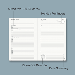 POPRUN 2027 Daily Planner