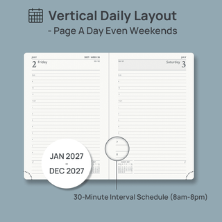 POPRUN 2027 Daily Planner